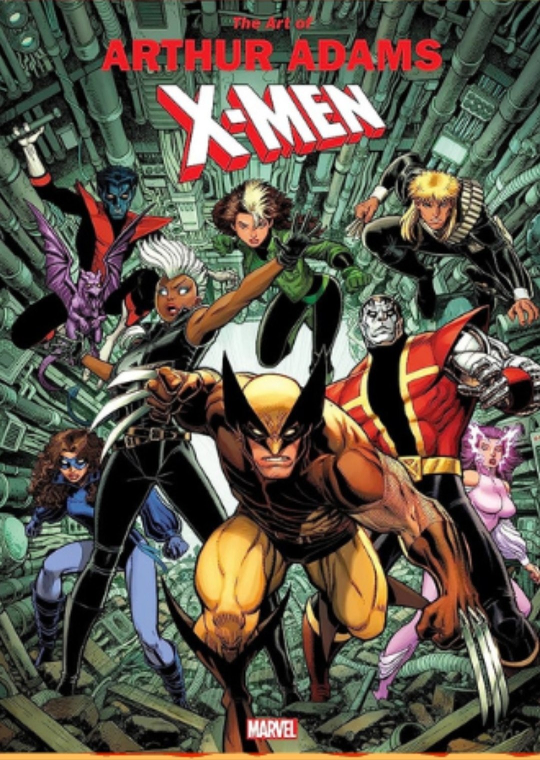 Portada ampliada de The Art of Arthur Adams X-Men