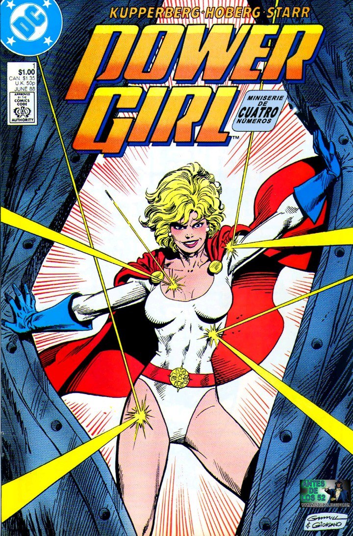 Portada ampliada de POWER GIRL