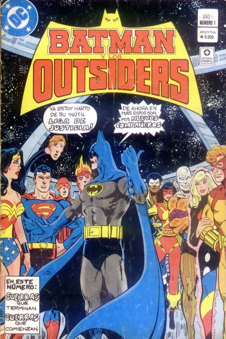 Portada ampliada de BATMAN OUTSIDERS