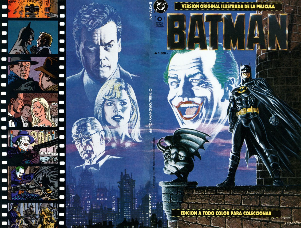 Portada ampliada de BATMAN