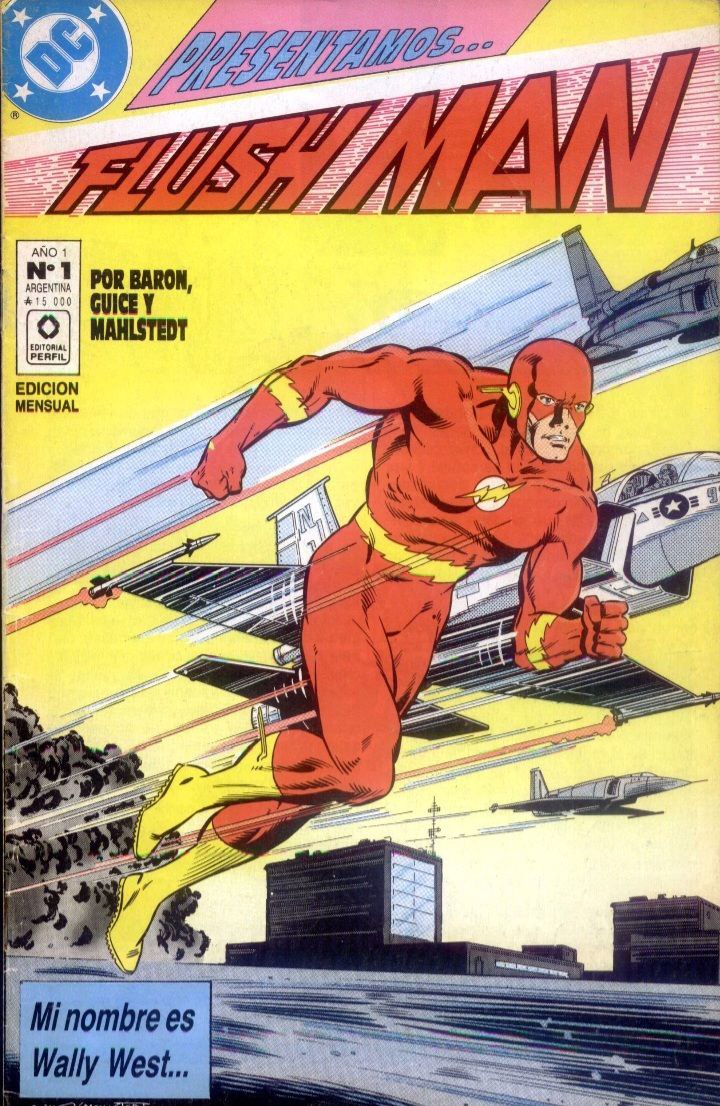 Portada ampliada de FLASH MAN