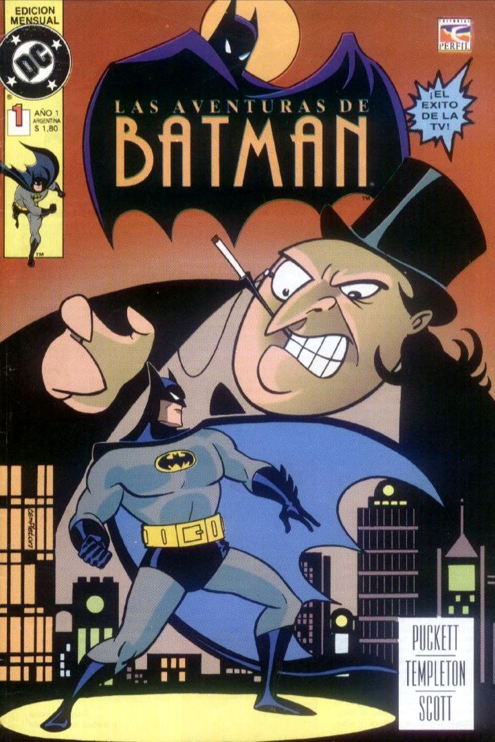 Portada ampliada de LAS AVENTURAS DE BATMAN
