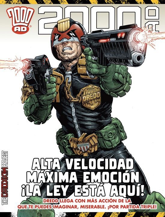 Portada ampliada de 2000 AD