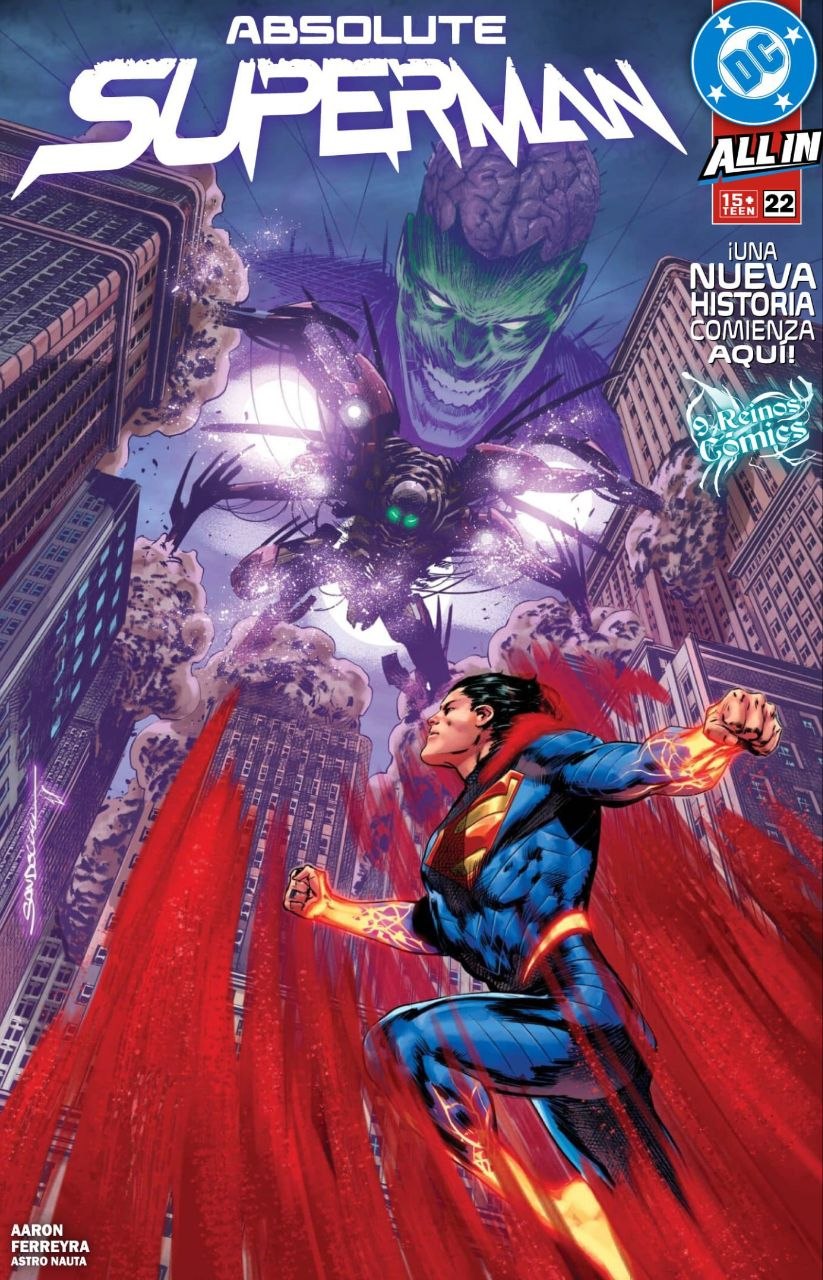 Portada ampliada de ABSOLUTE SUPERMAN