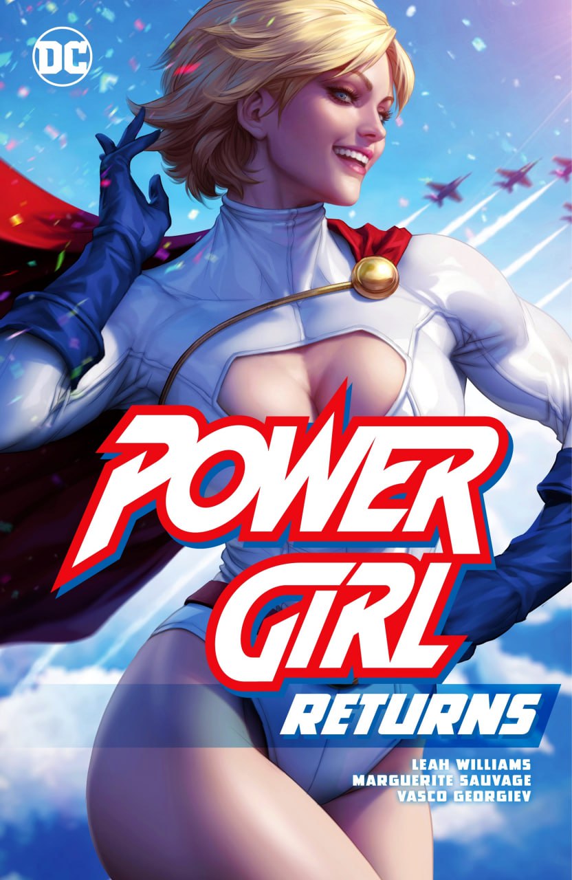 Portada ampliada de POWER GIRL RETURNS