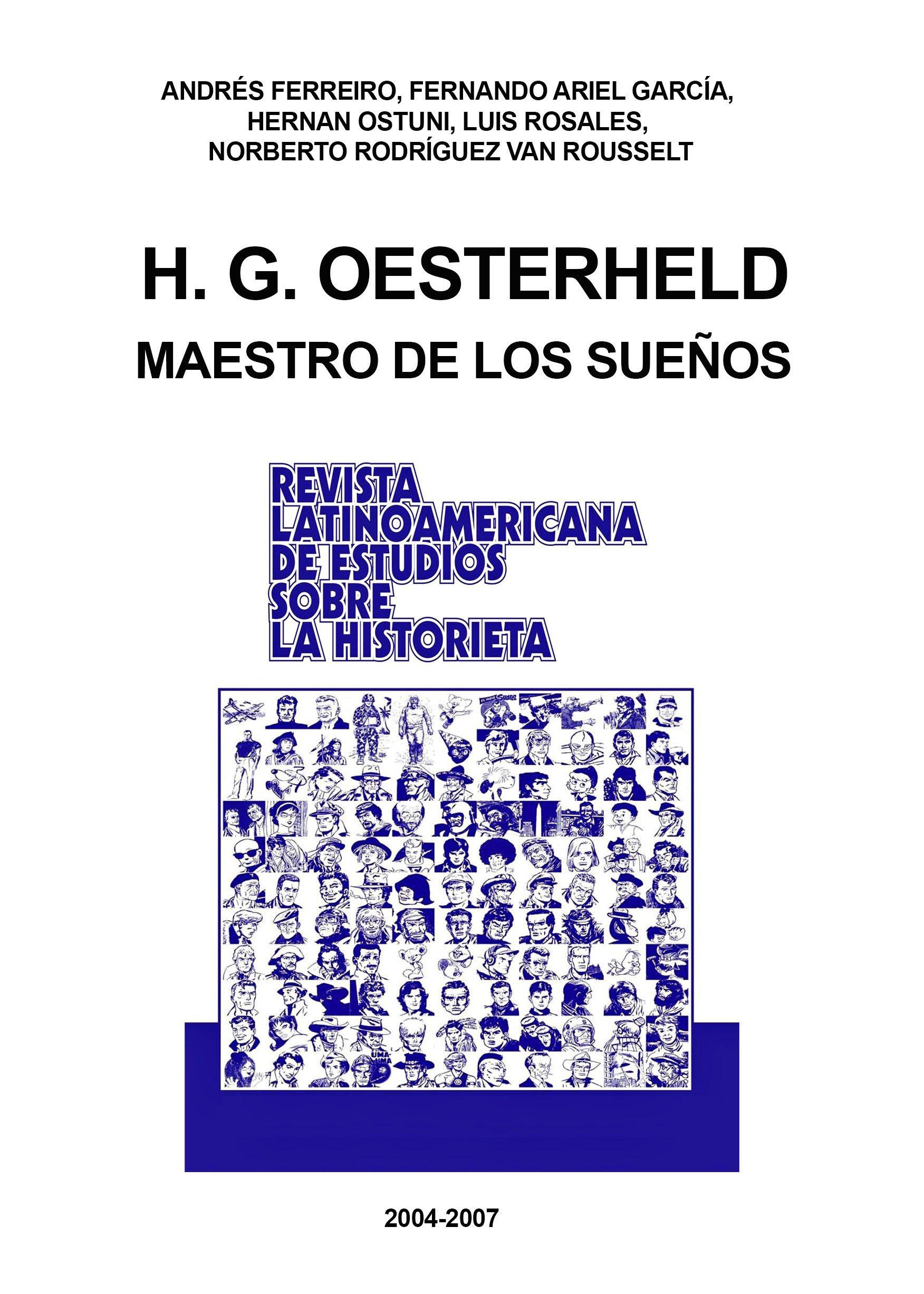 Portada ampliada de H. G. Oesterheld: Maestro de los sueños