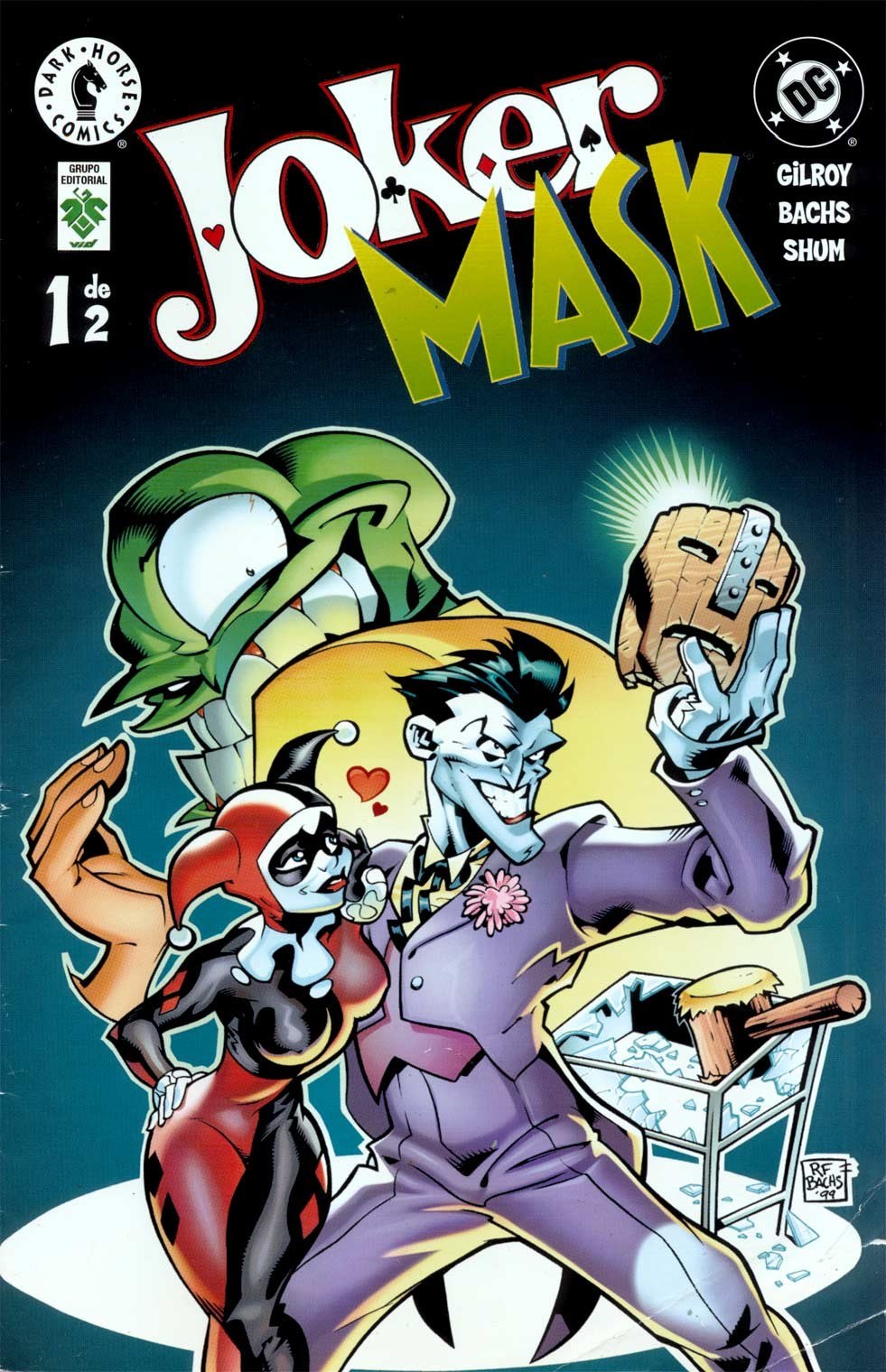 Portada ampliada de Joker Mask
