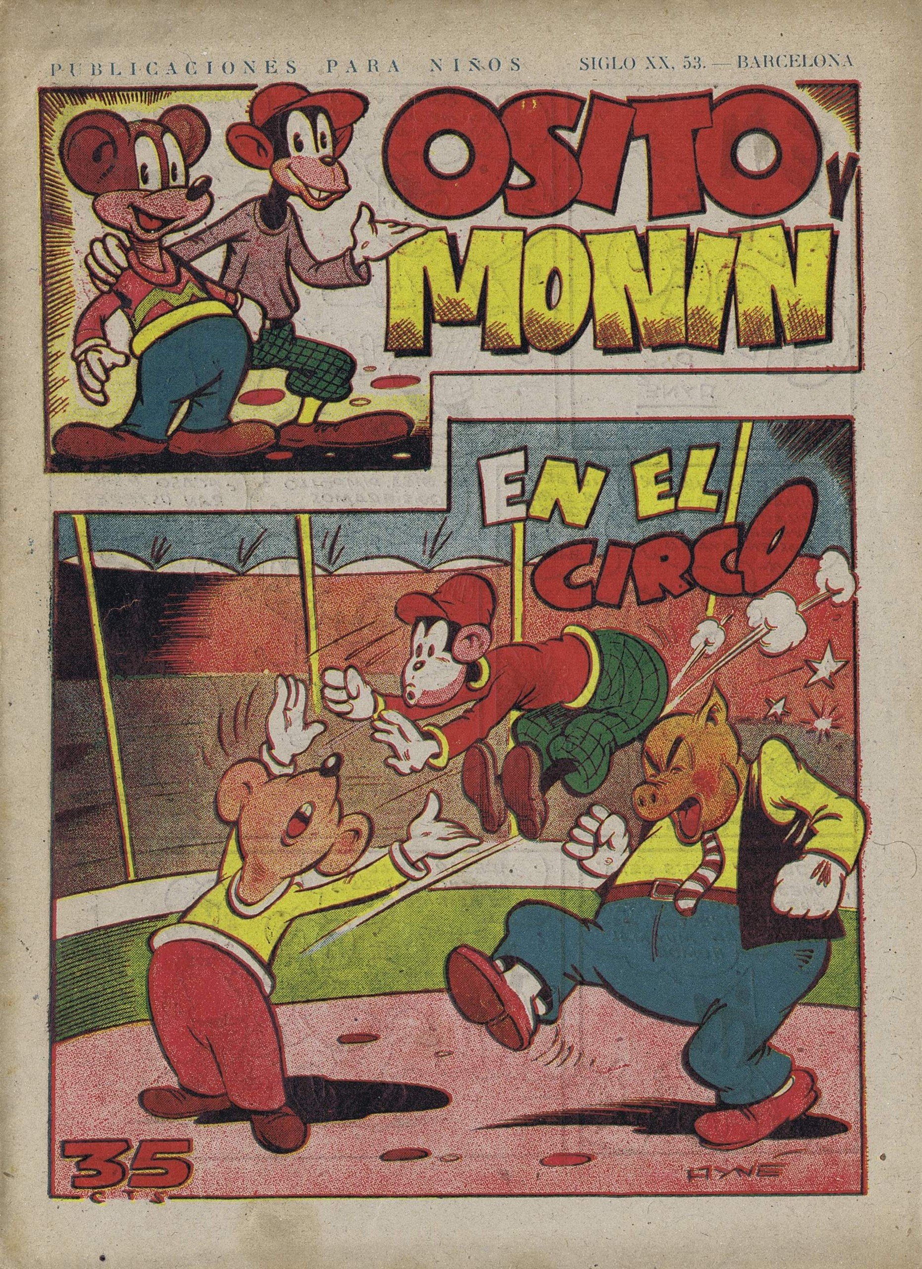 Portada ampliada de OSITO MONIN