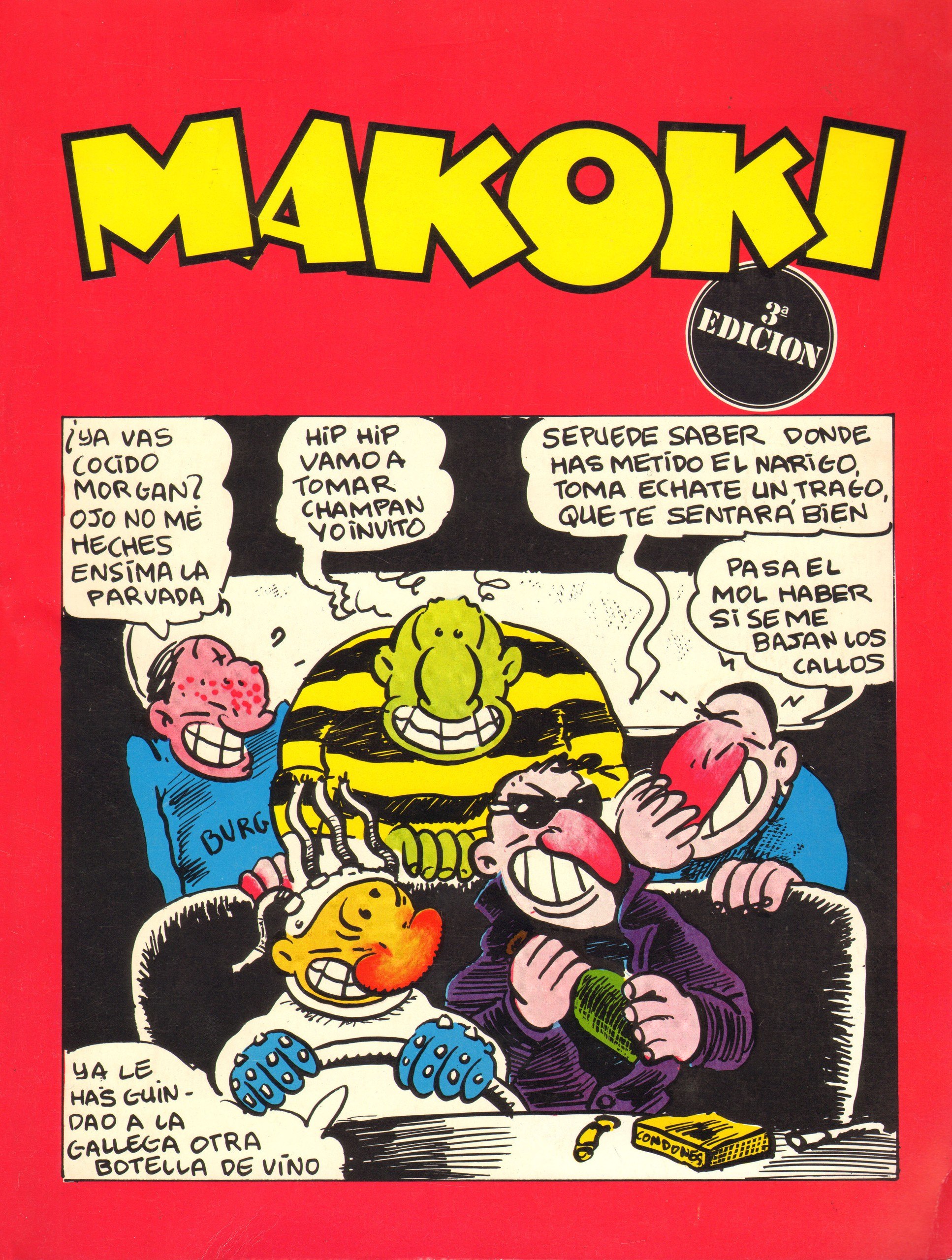 Portada ampliada de Makoki - Las Aventuras de Makoki (Gallardo, Mediavilla, Borrayo)