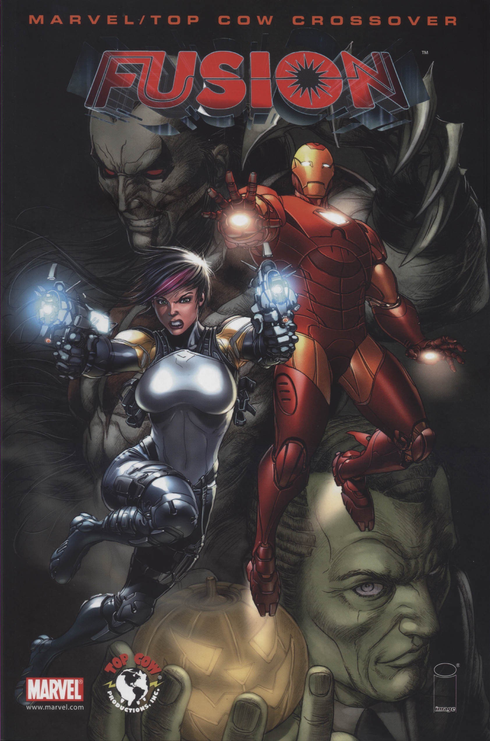 Portada ampliada de Marvel - Top Cow 3 - Fusion - por Jiman(CRG - FPJ)