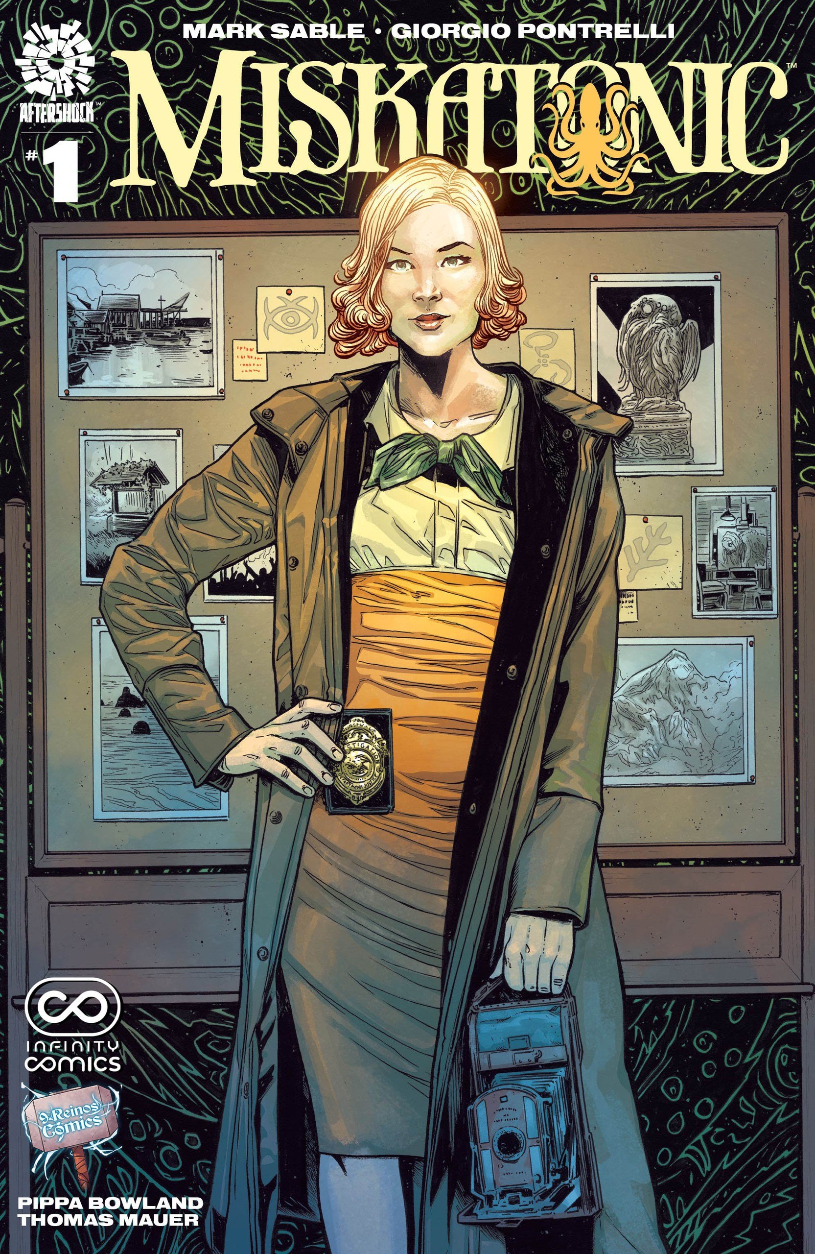 Portada ampliada de Miskatonic -#01 (2020) (IC & 9R)