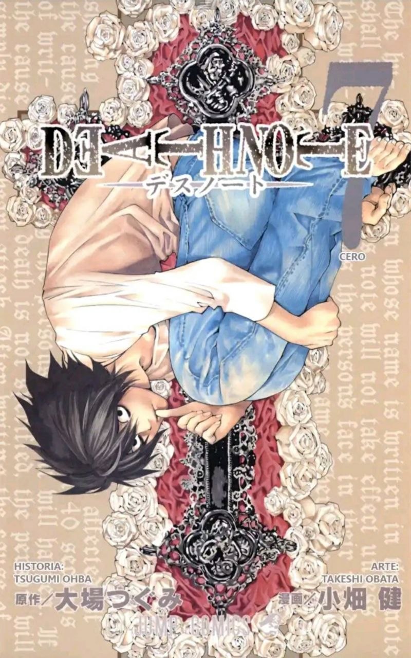 Portada ampliada de DEATH NOTE CERO