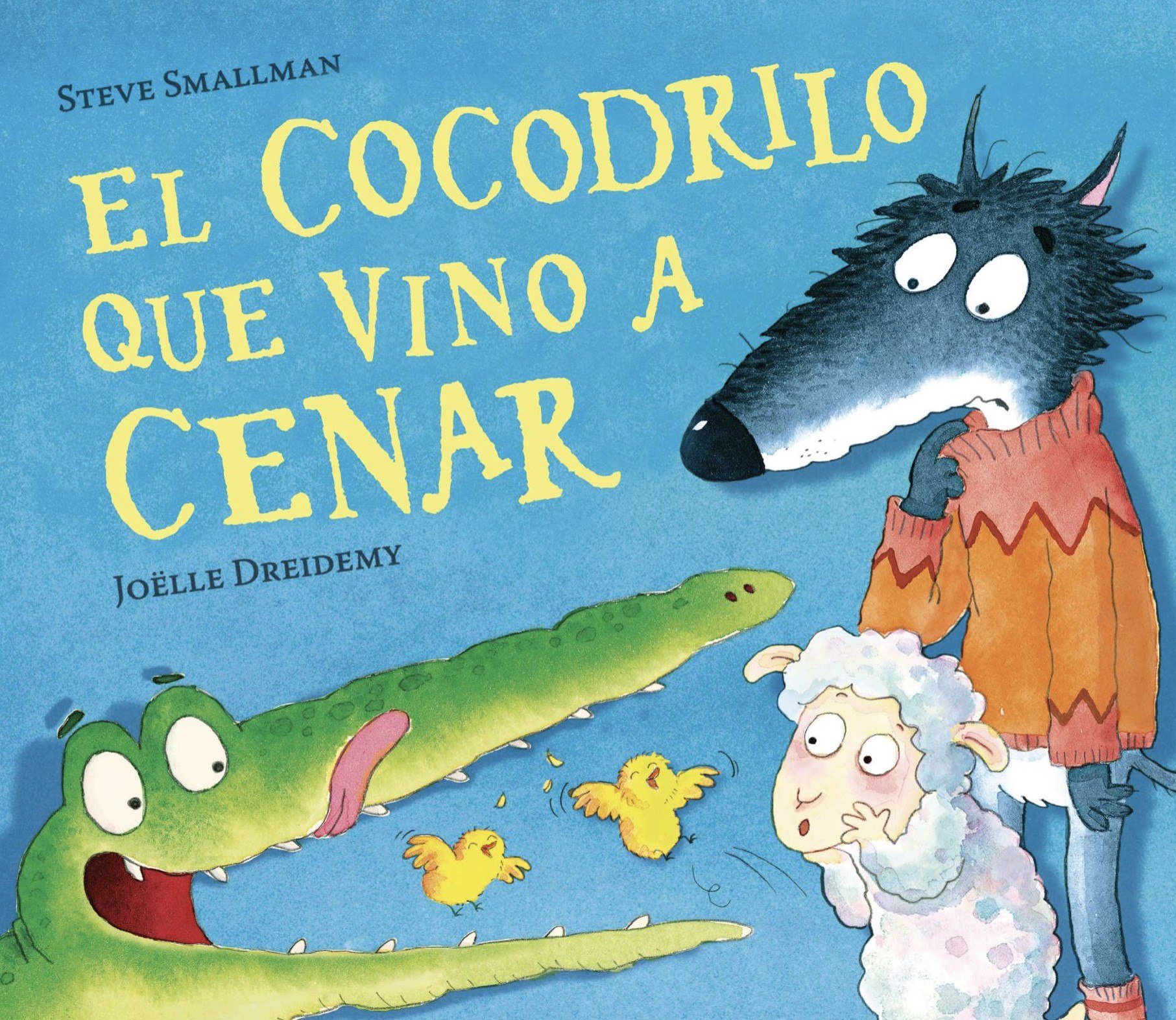 Portada ampliada de El cocodrilo que vino a cenar