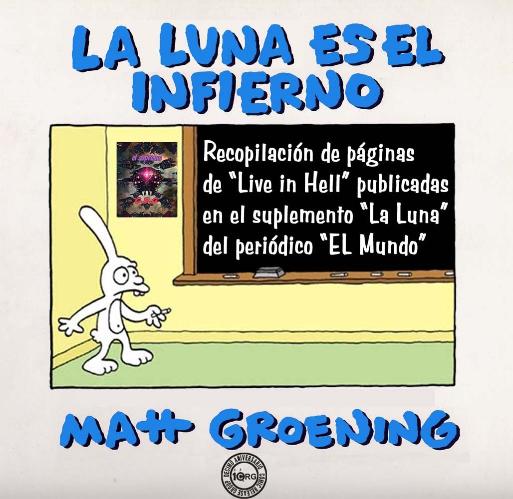 Portada ampliada de LA LUNA ES EL INFIERNO
