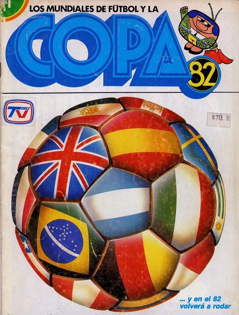 Portada ampliada de LOS MUNDIALES DE FÚTBOL 🏆 Y LA C⚽️PA '82 Nº1 #COPA82