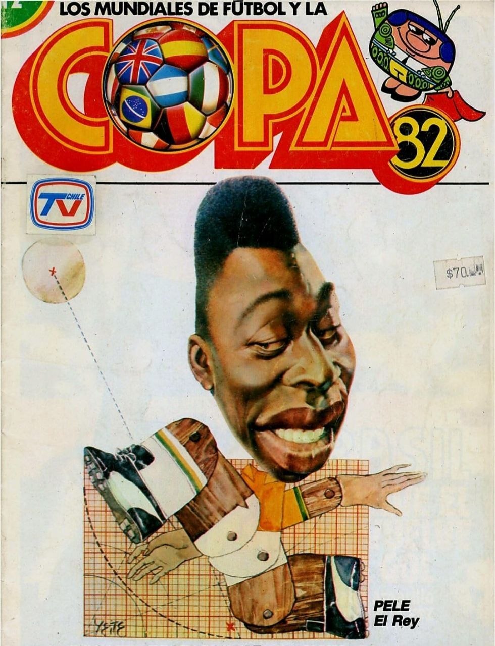 Portada ampliada de LOS MUNDIALES DE FÚTBOL 🏆 Y LA C⚽️PA '82 Nº2 #COPA82