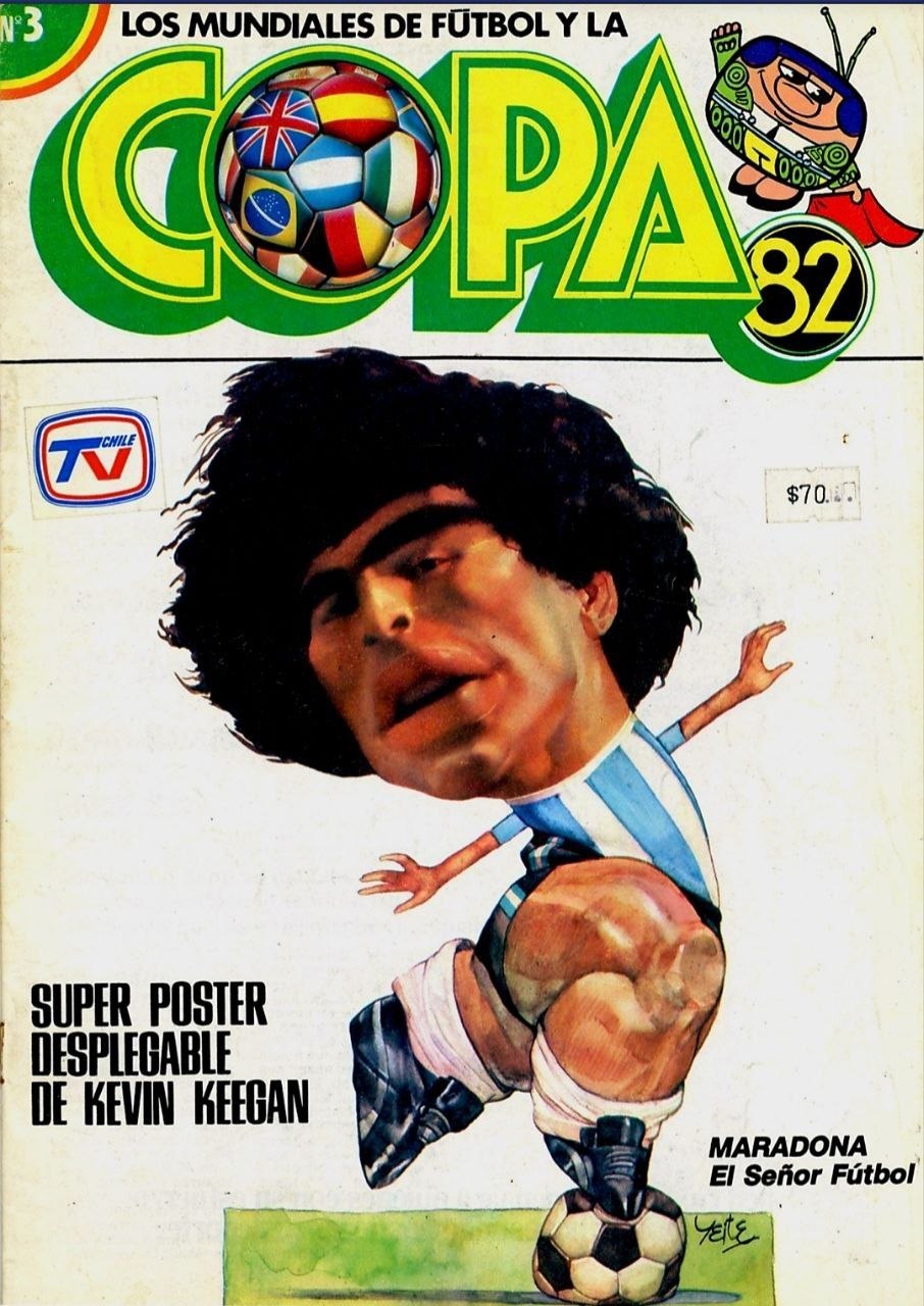 Portada ampliada de LOS MUNDIALES DE FÚTBOL 🏆 Y LA C⚽️PA '82 Nº3 #COPA82