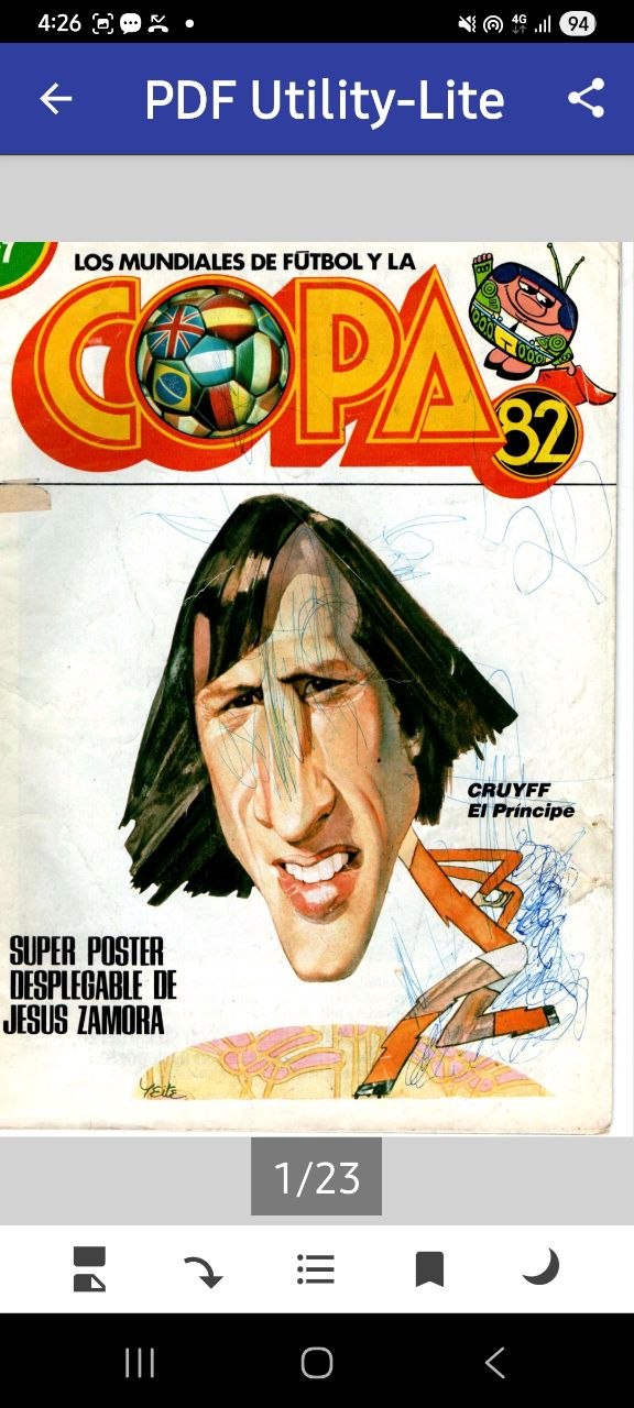 Portada ampliada de Los mundiales de futbol y la copa 82