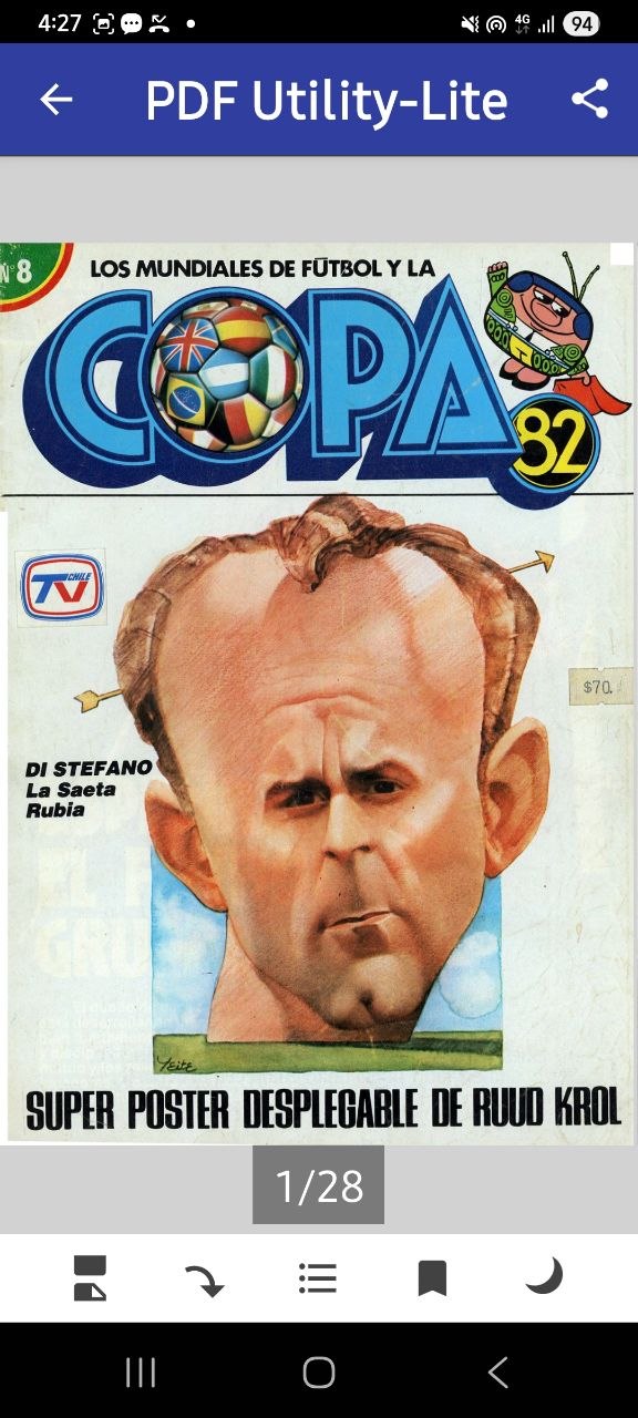 Portada ampliada de Los mundiales de futbol y la copa 82