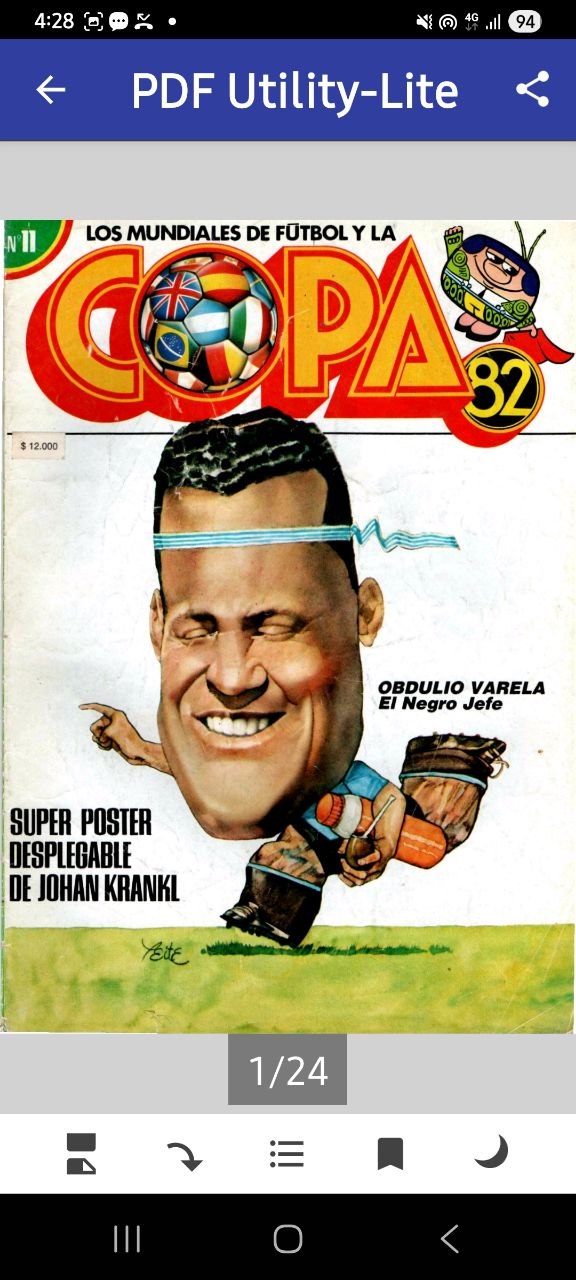 Portada ampliada de Los mundiales de futbol y la copa 82