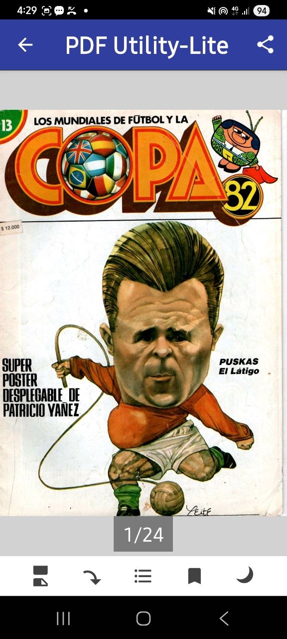 Portada ampliada de Los mundiales de futbol y la copa 82