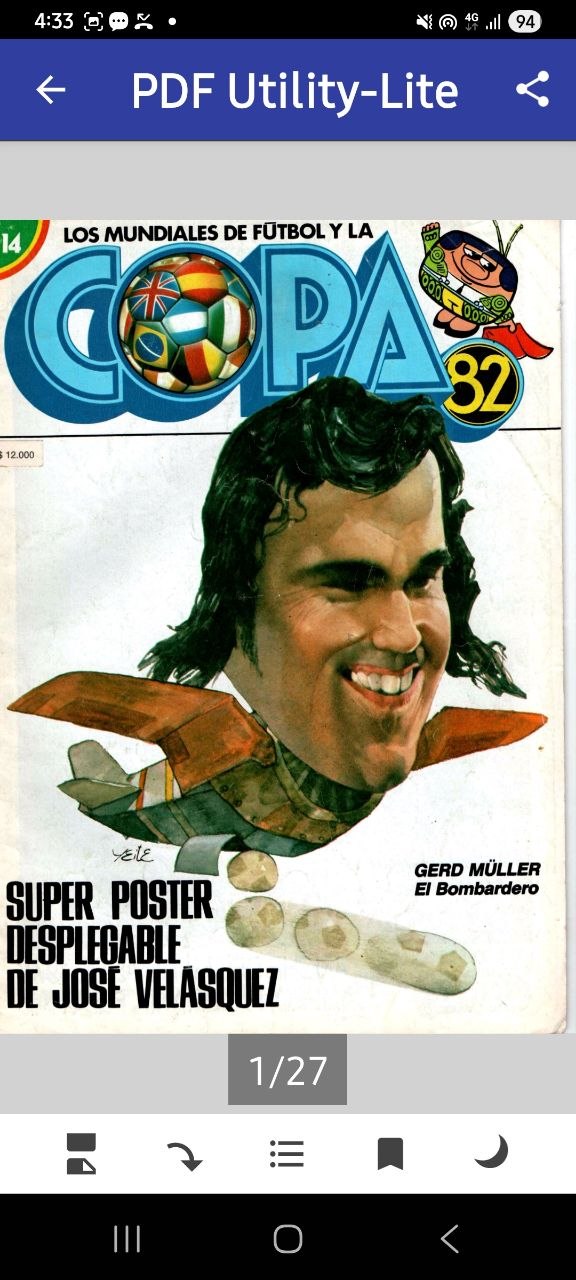 Portada ampliada de Los mundiales de futbol y la copa 82