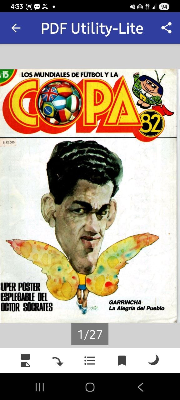 Portada ampliada de Los mundiales de futbol y la copa 82