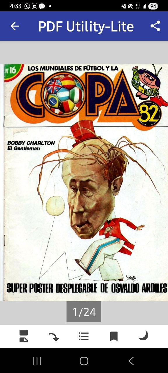 Portada ampliada de Los mundiales de futbol y la copa 82