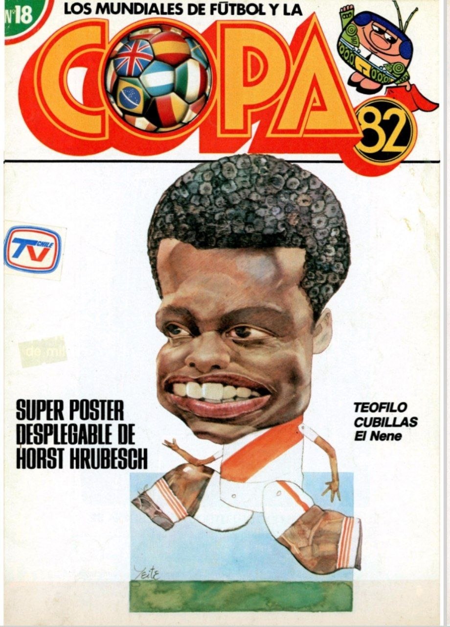 Portada ampliada de Los mundiales de fútbol y la Copa 82
