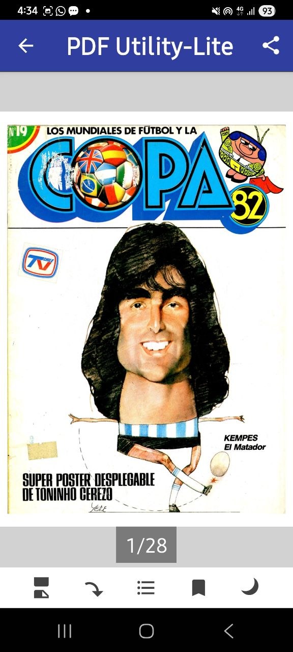 Portada ampliada de Los mundiales de futbol y la copa 82