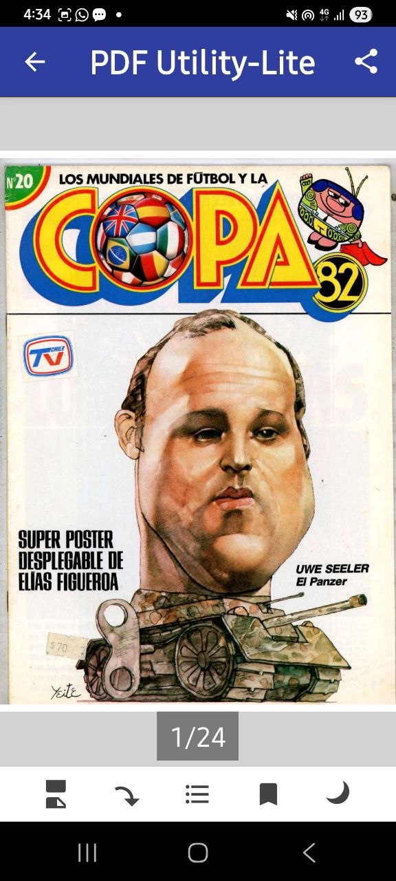 Portada ampliada de Los mundiales de futbol y la copa 82