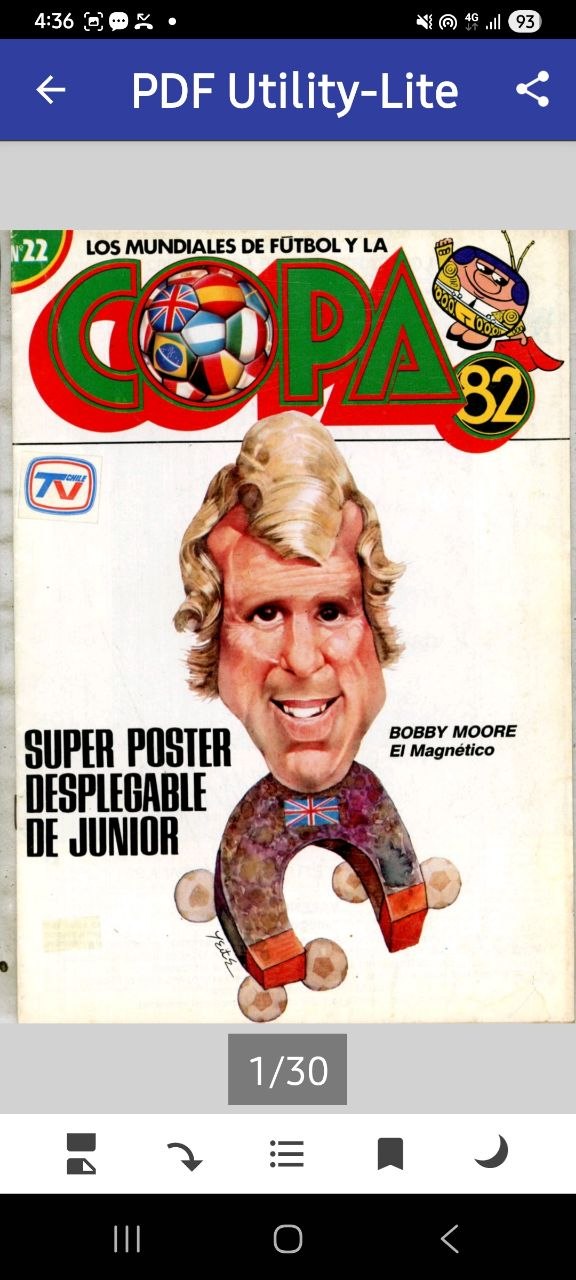 Portada ampliada de Los mundiales de futbol y la copa 82