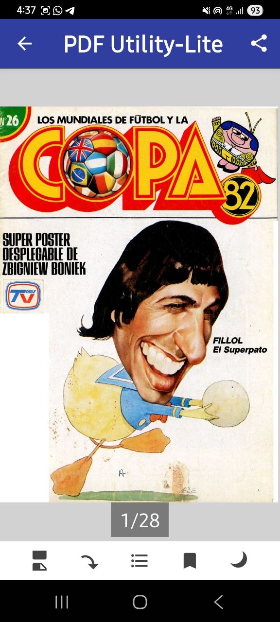 Portada ampliada de Los mundiales de fútbol y la Copa 82