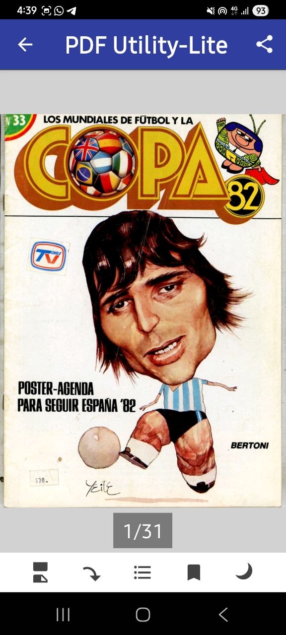 Portada ampliada de Los mundiales de futbol y la copa 82