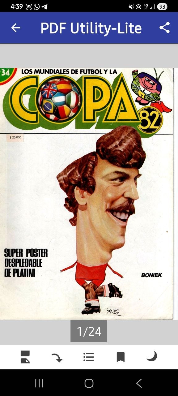 Portada ampliada de Los mundiales de futbol y la copa 82