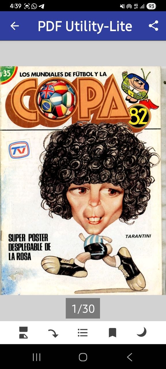Portada ampliada de Los mundiales de futbol y la copa 82