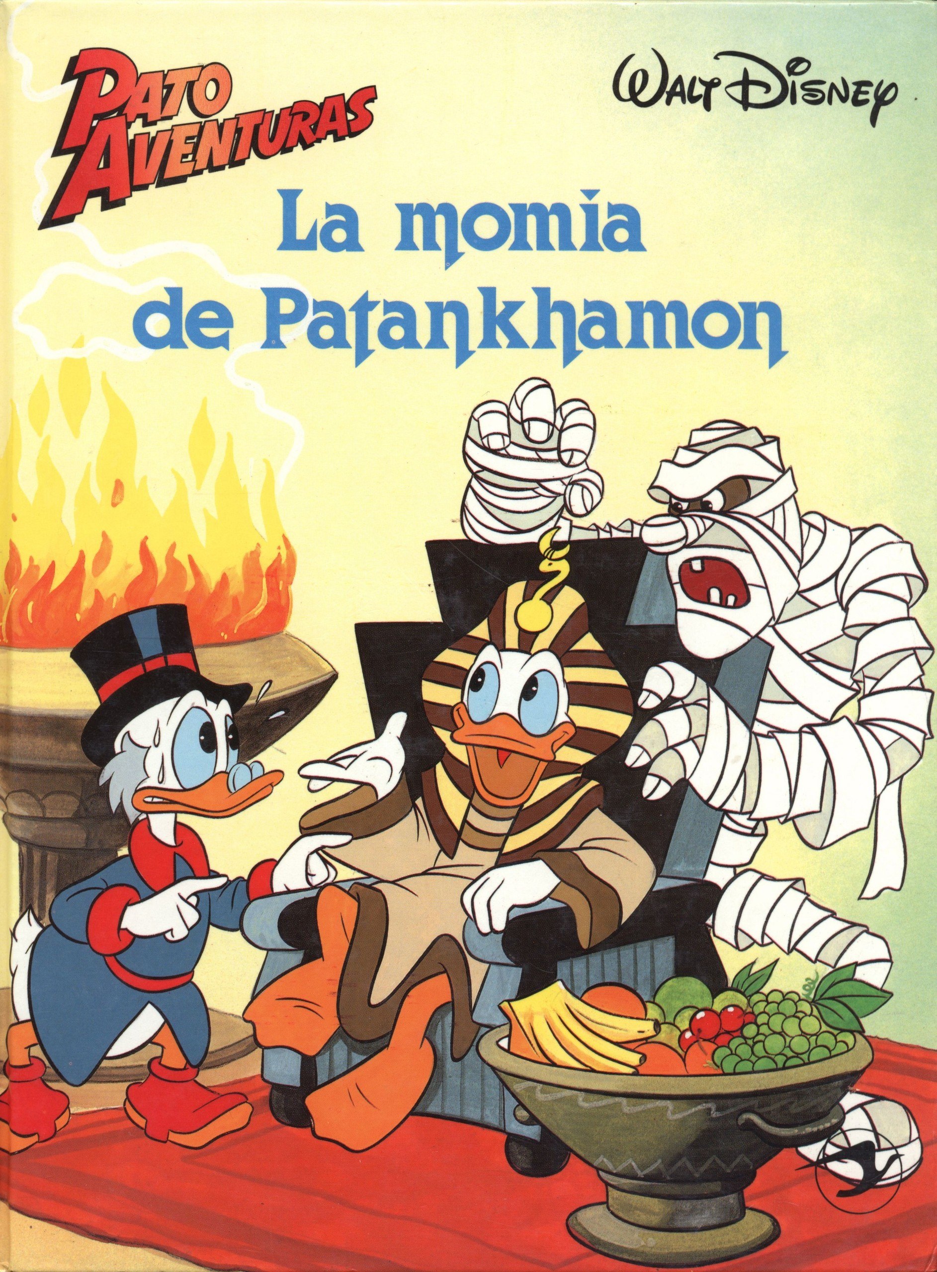 Portada ampliada de La momia de Pañankhamon
