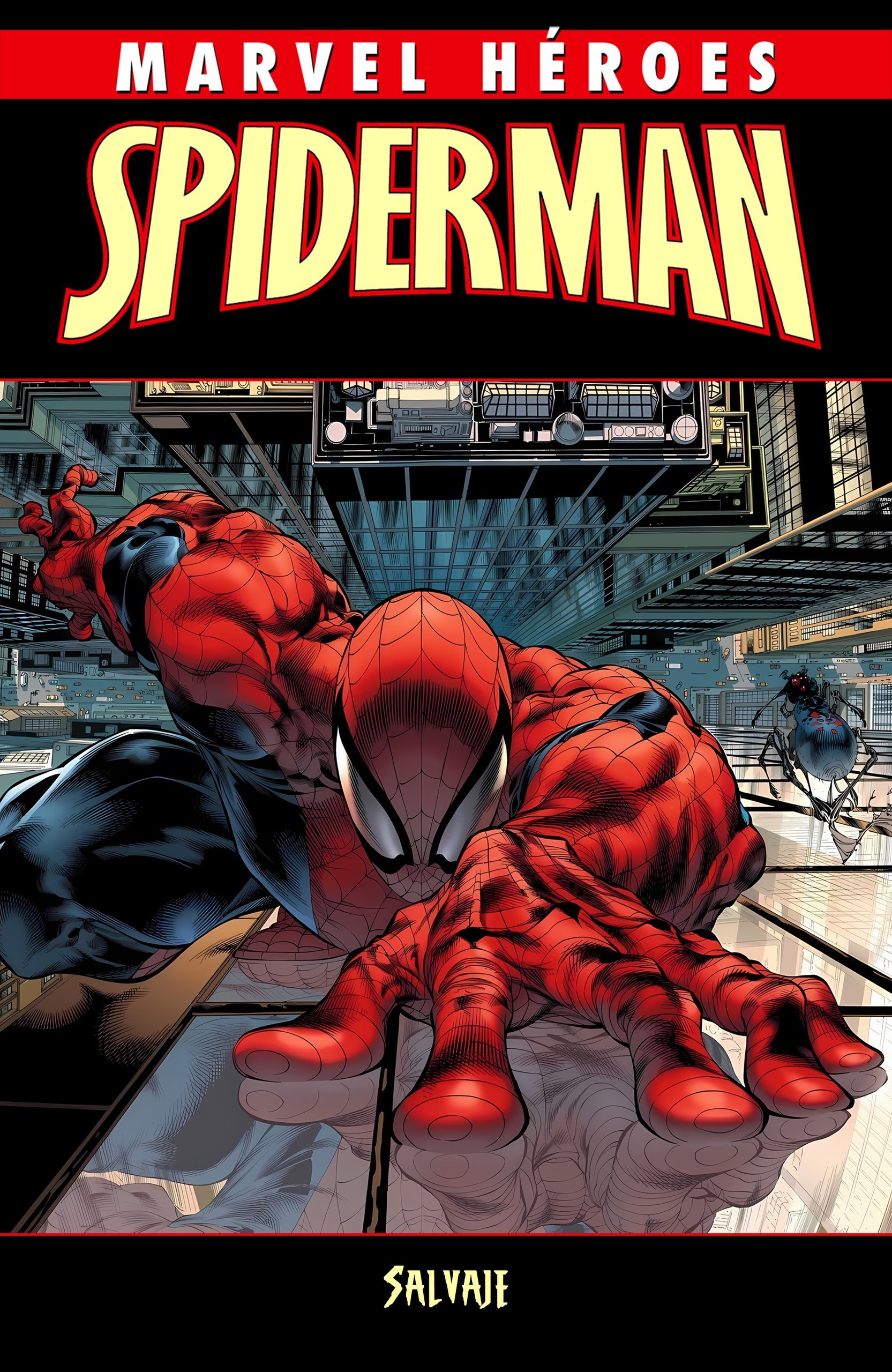 Portada ampliada de Spiderman