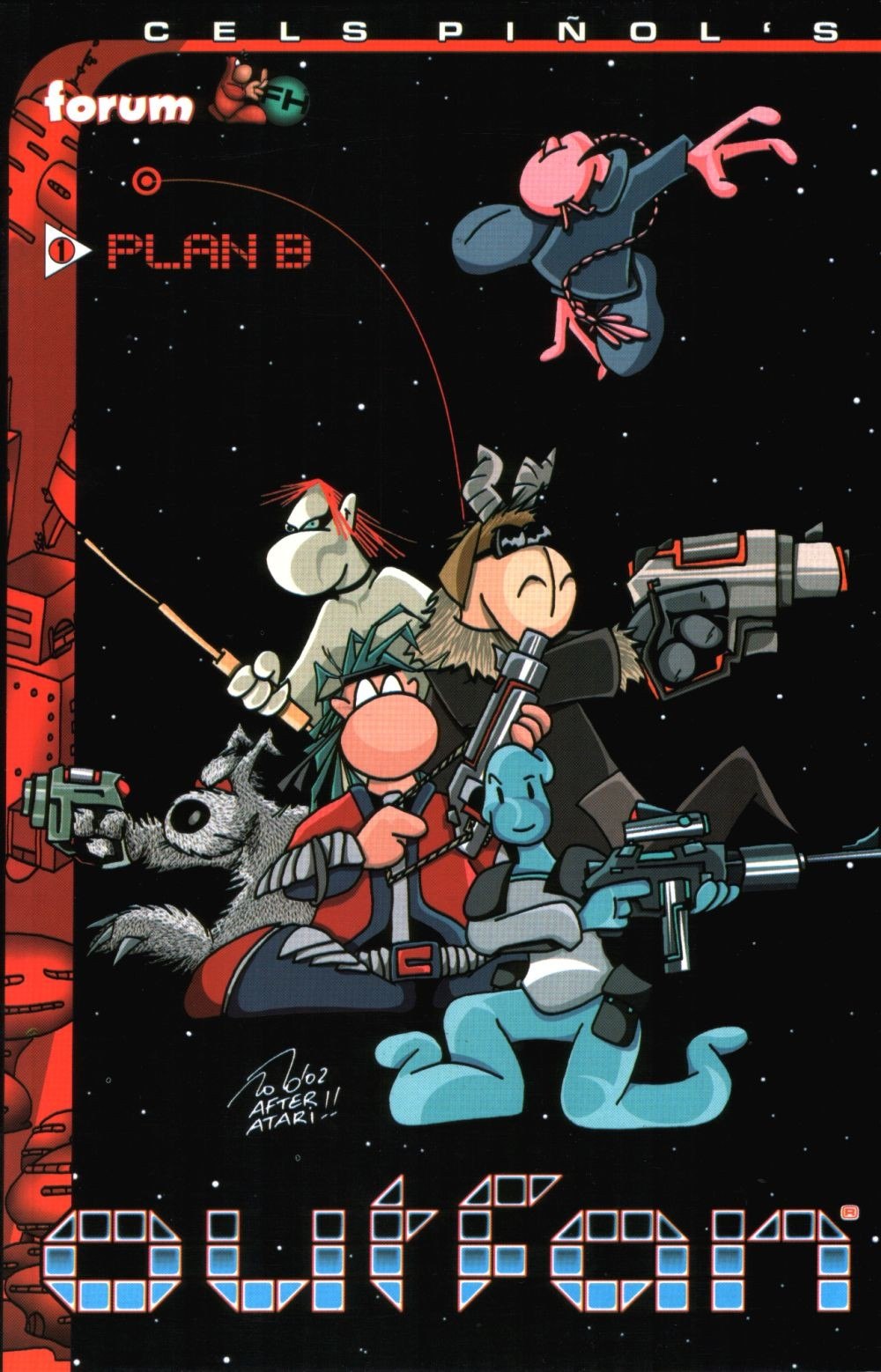 Portada ampliada de Plan B