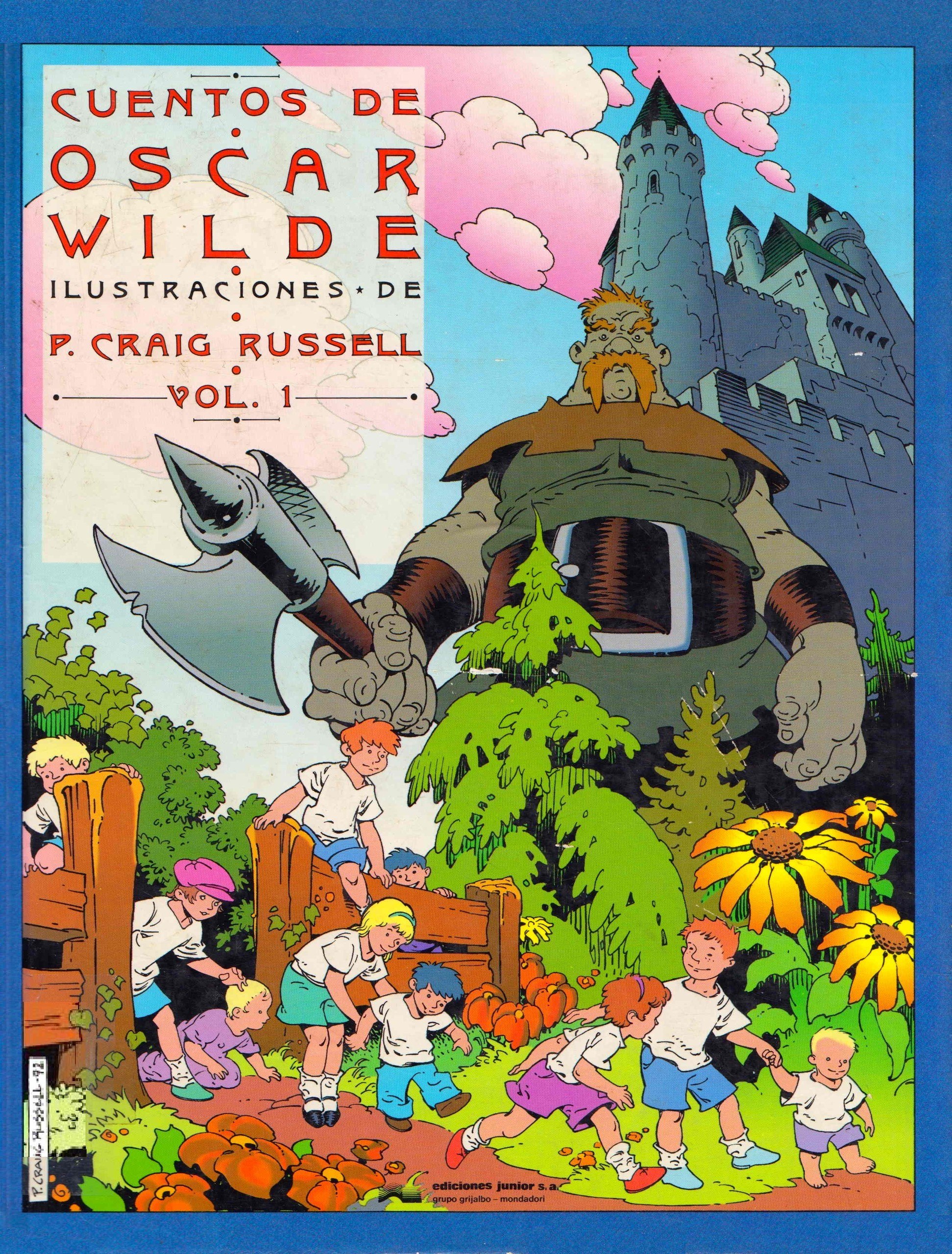 Portada ampliada de Cuentos de Oscar Wilde