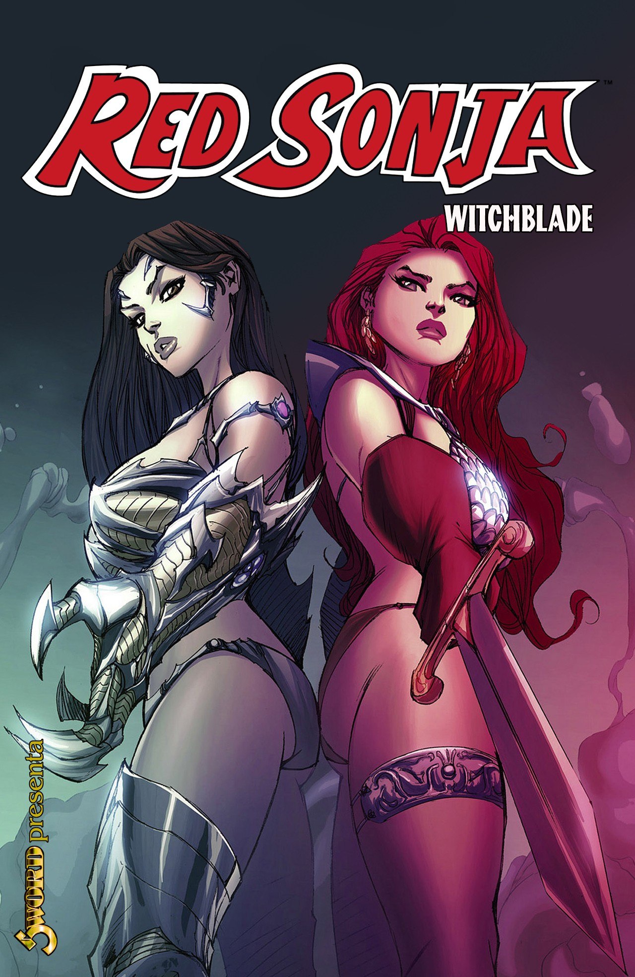 Portada ampliada de Red Sonja Witchblade