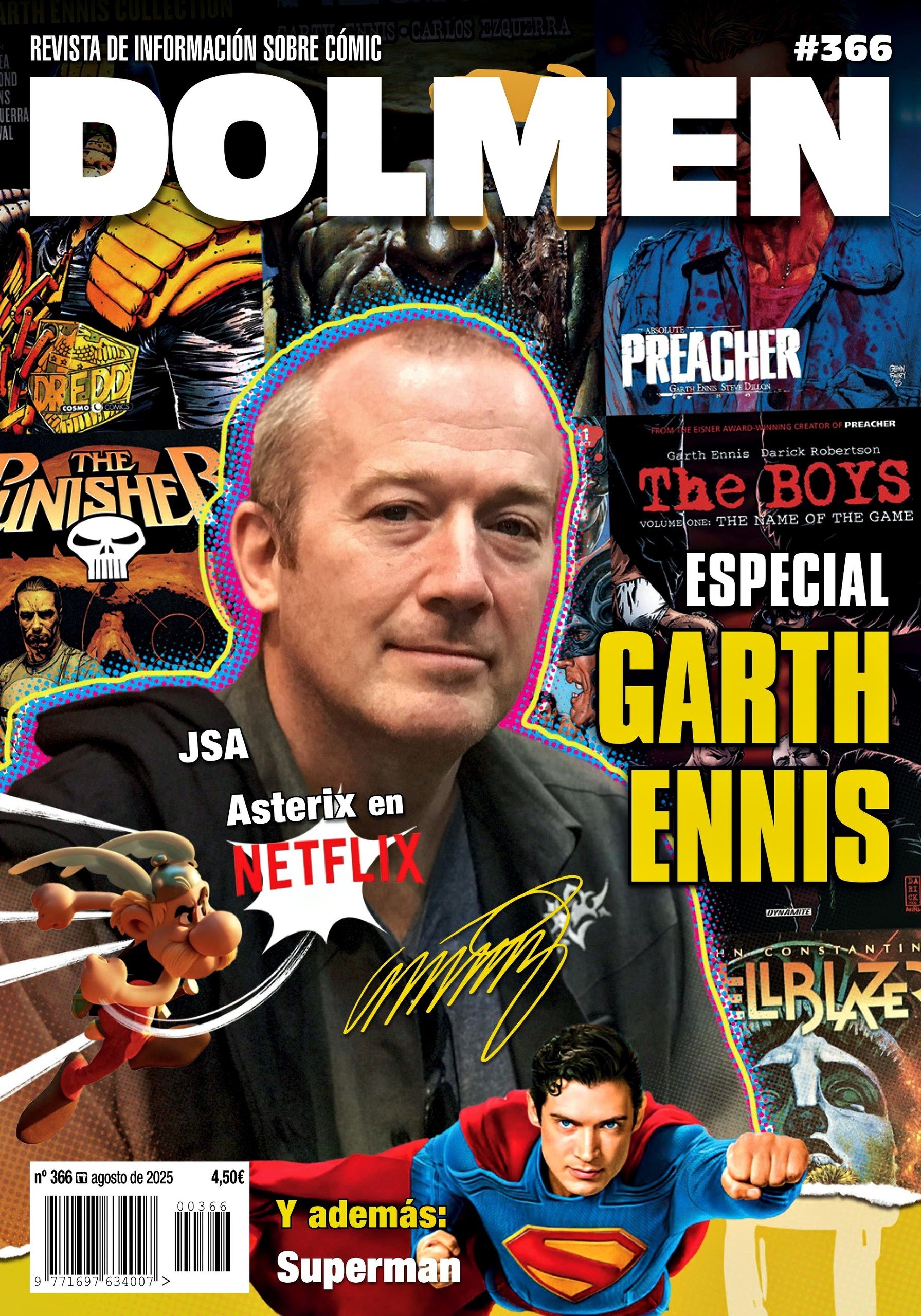 Portada ampliada de Dolmen