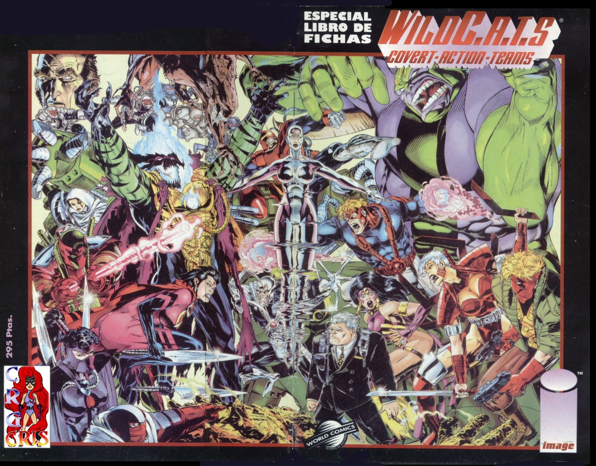 Portada ampliada de WILDC.A.T.S. COVERT-ACTION-TEAMS