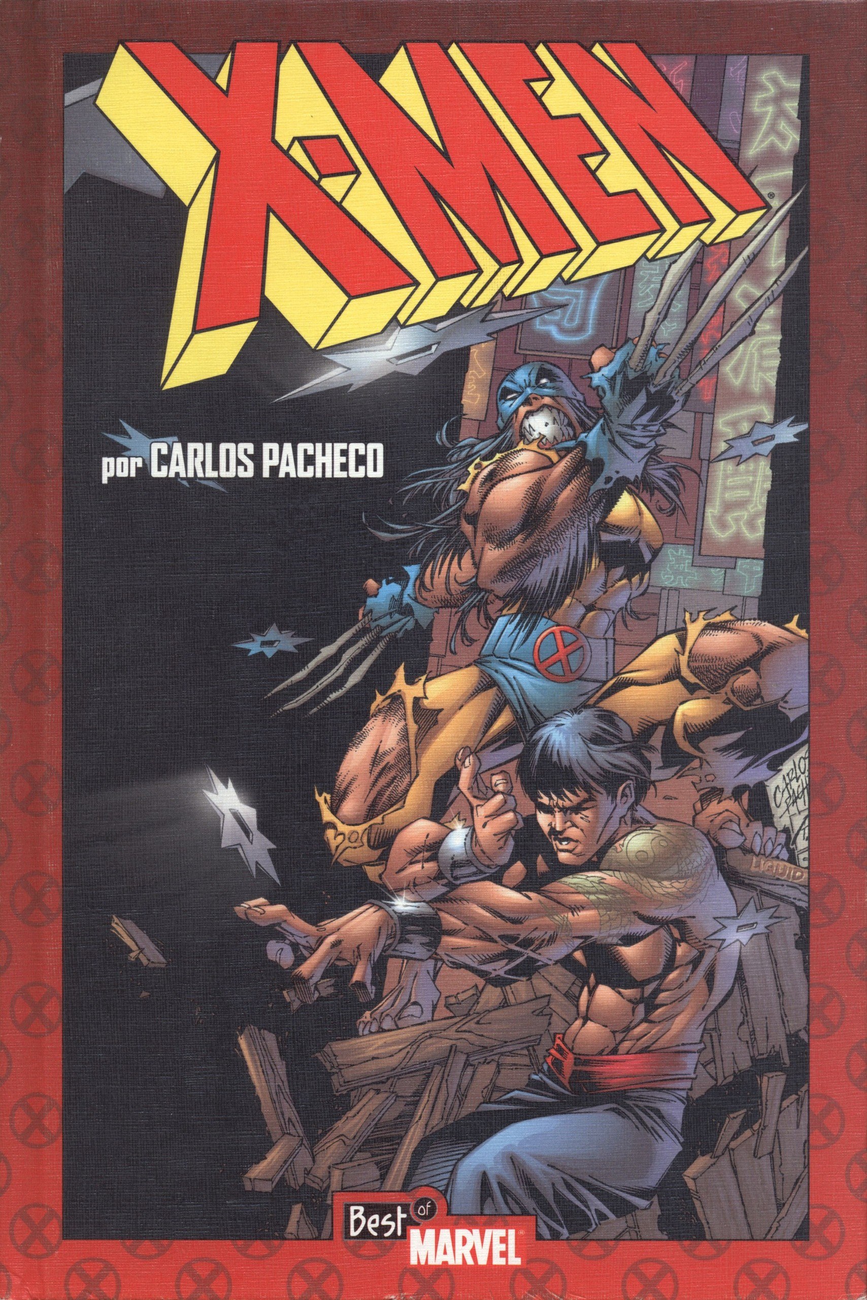 Portada ampliada de X-MEN