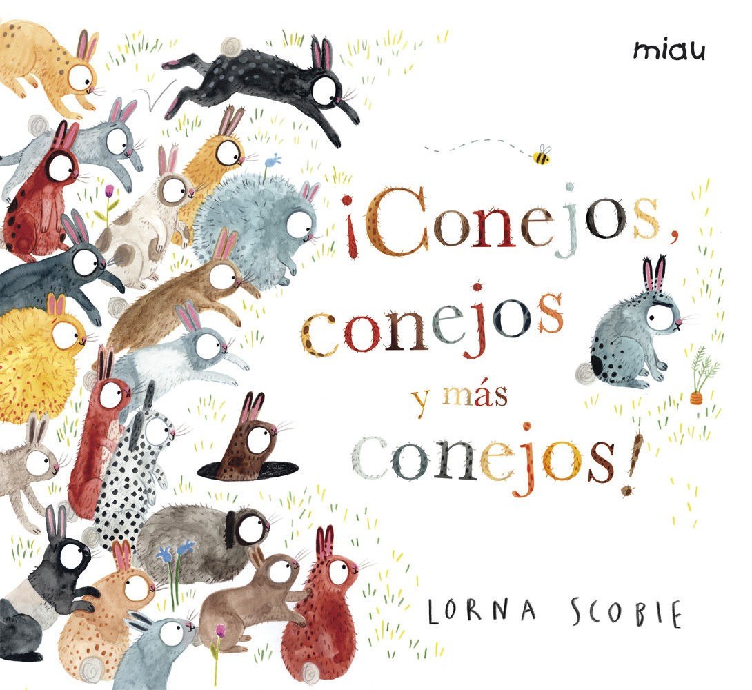 Portada ampliada de ¡Conejos, conejos y más conejos!