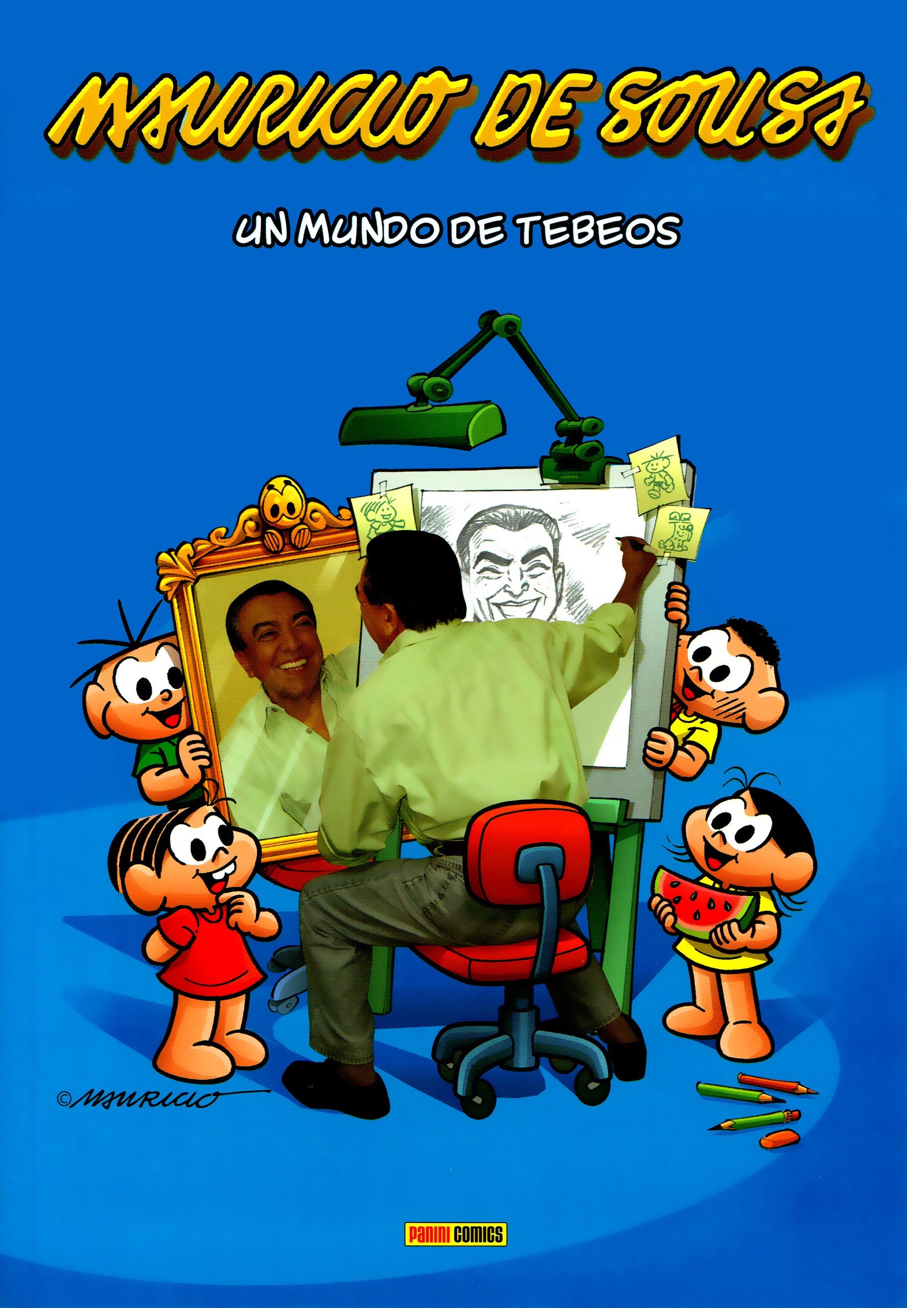 Portada ampliada de Un Mundo de Tebeos