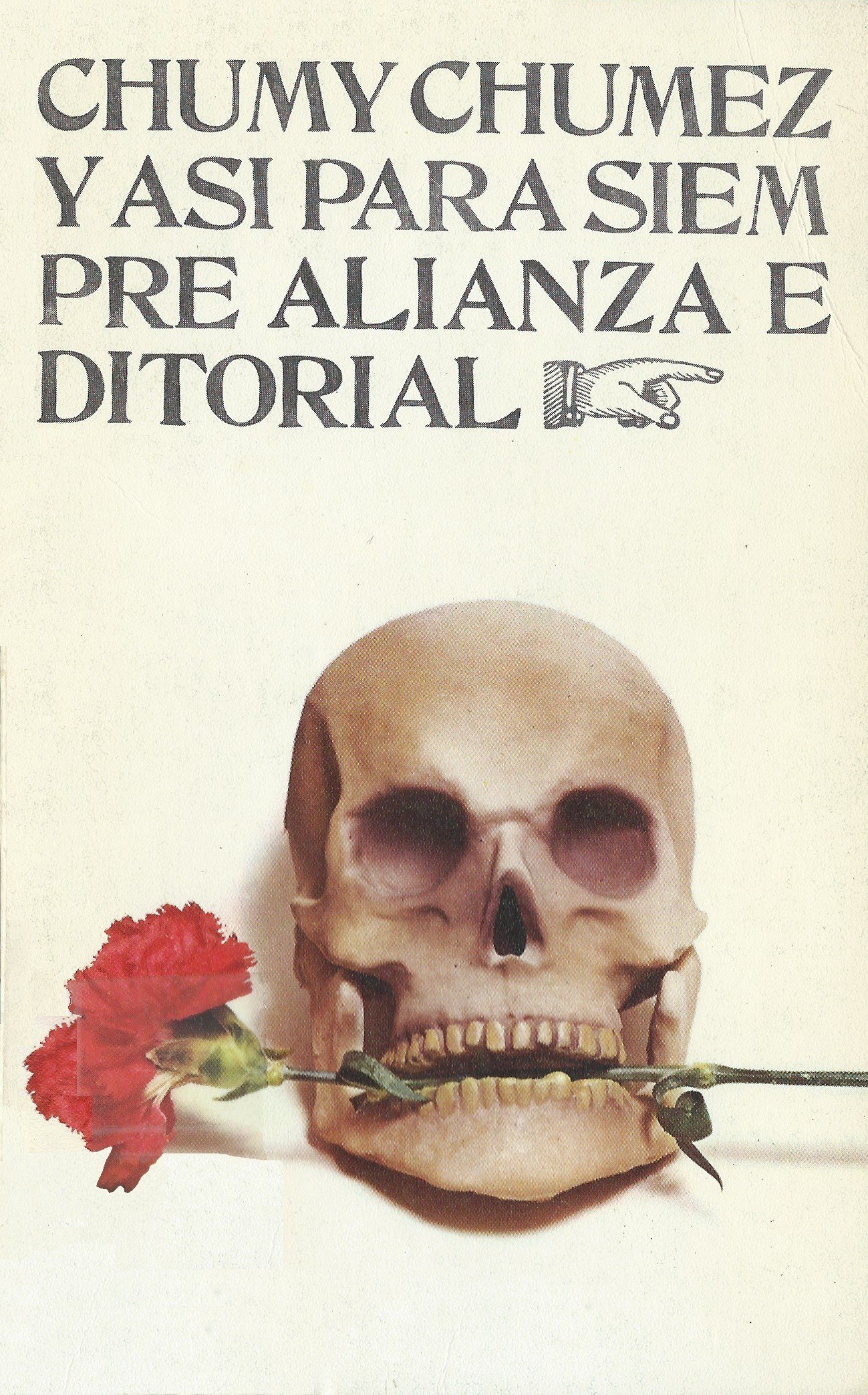 Portada ampliada de Y ASI PARA SIEMPRE