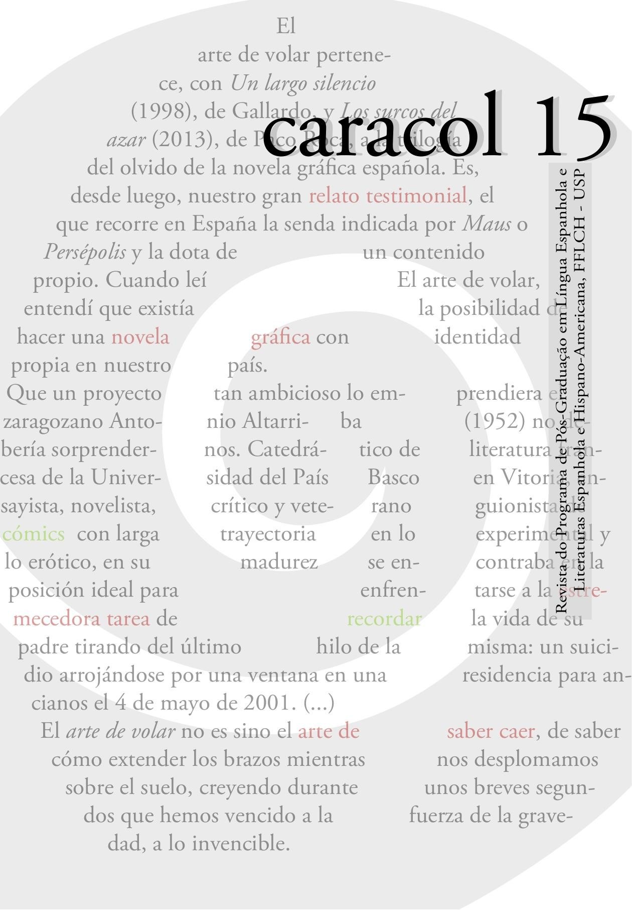 Portada ampliada de El arte de volar