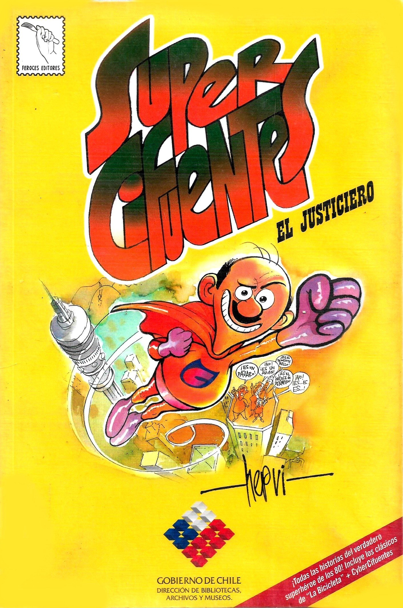 Portada ampliada de Super Gigante El Justiciero