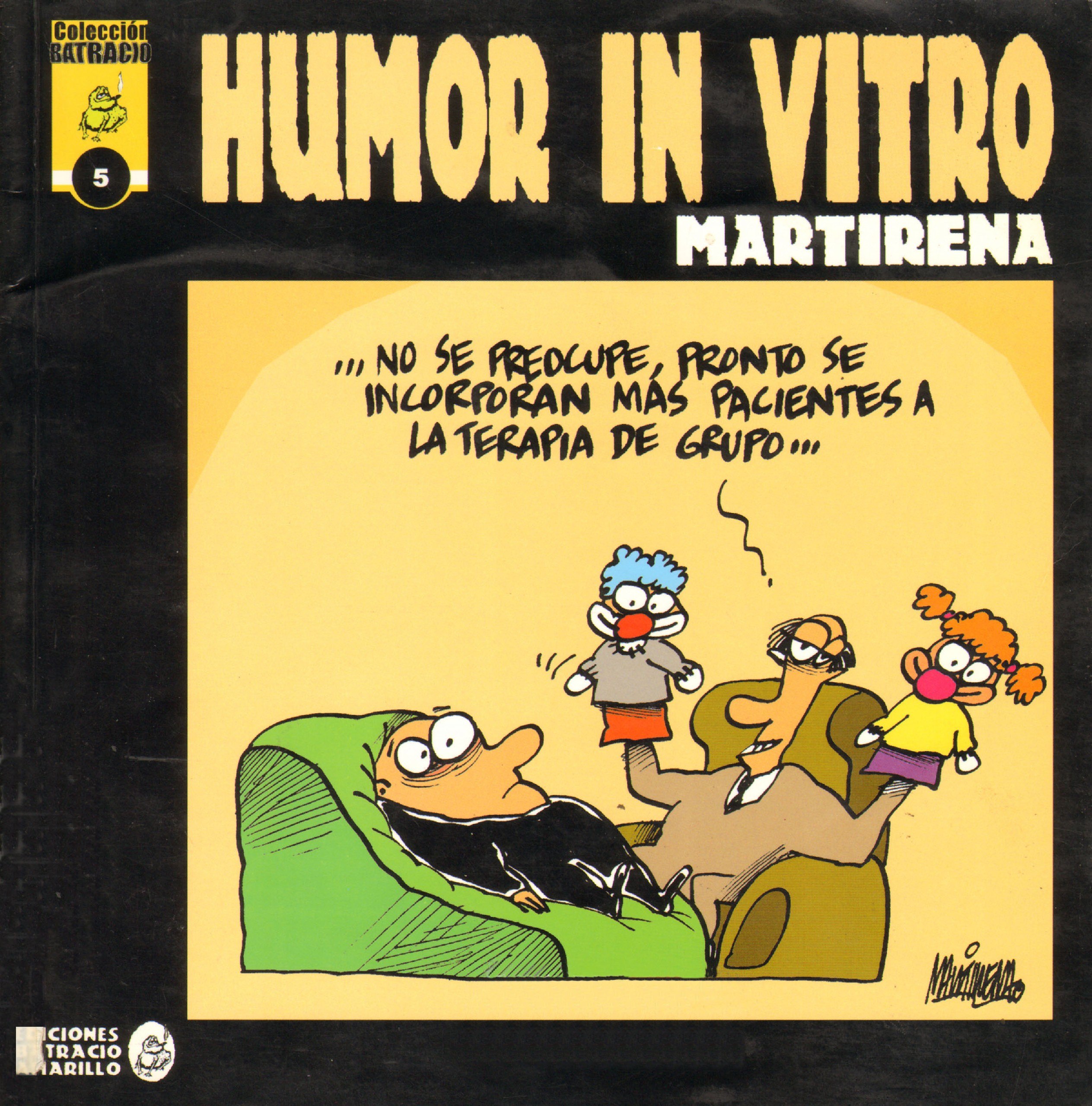 Portada ampliada de HUMOR IN VITRO